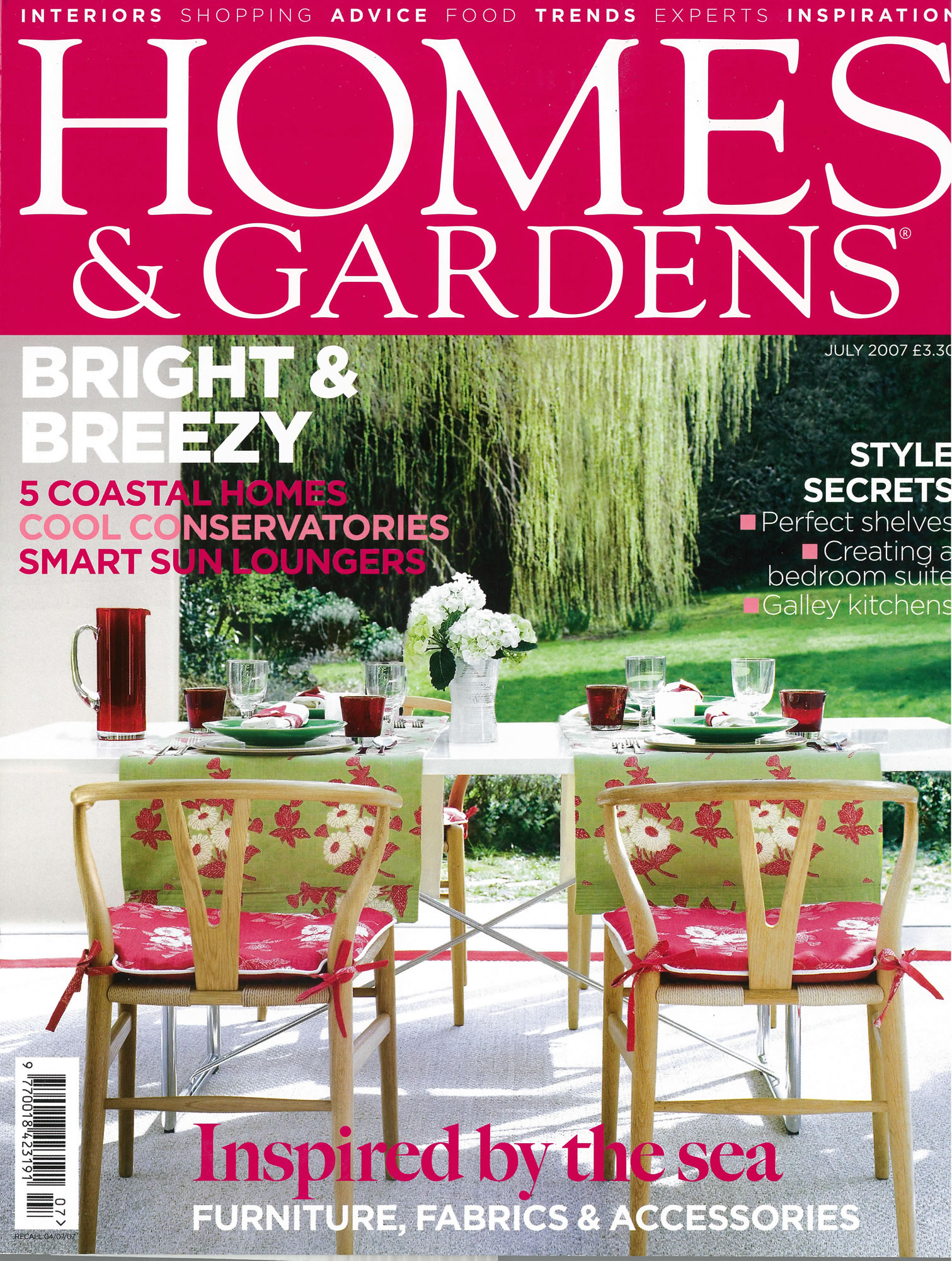 Homes & Gardens FP July 2007