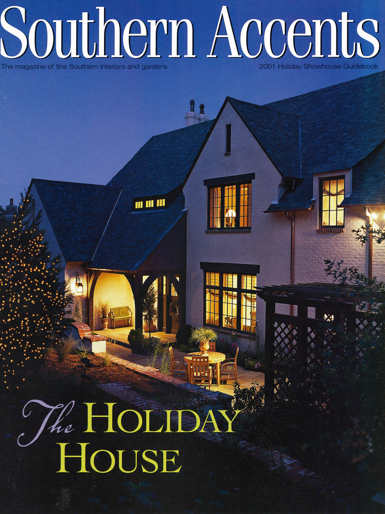 Southern Accents The Holiday House, Front Page 2001